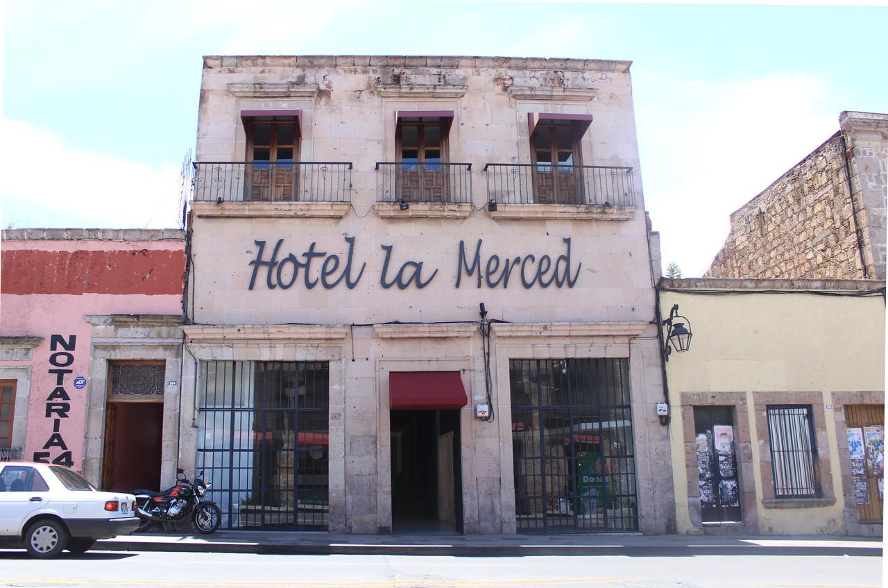 Hotel La Merced Morelia Buitenkant foto